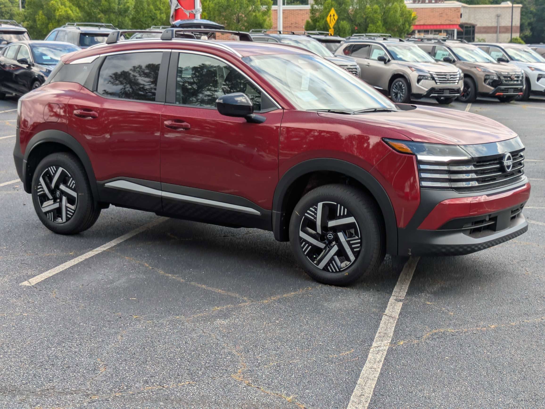 New 2026 Red Nissan SV image 1