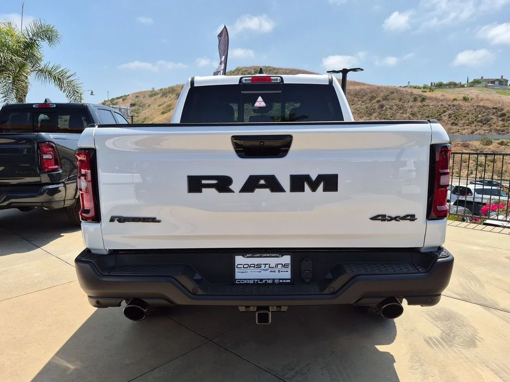 New 2026 Bright White Clear-Coat Exterior Paint RAM Rebel image 5