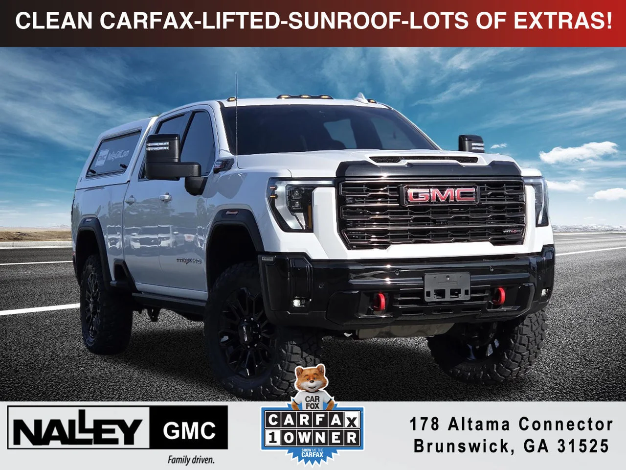 Used 2025 Summit White GMC AT4X image 1