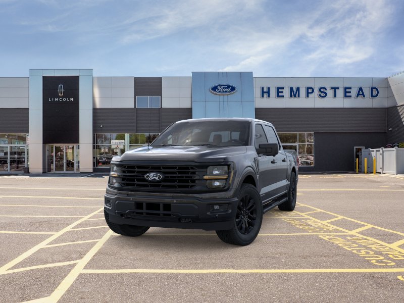 New 2026 Agate Black Metallic Ford XLT image 2