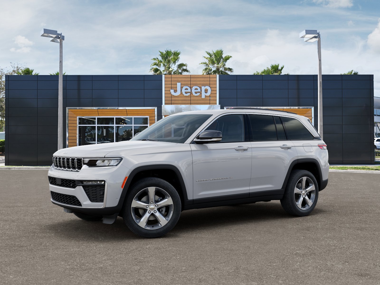 New 2026 Bright White Clearcoat Jeep Limited image 2