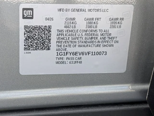 New 2027 Sterling Grey Metallic Chevrolet LT image 10