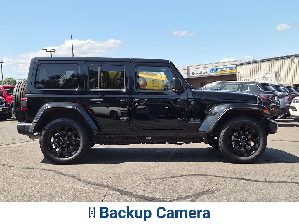 Certified Used 2025 Black Jeep Sahara 4xe image 6