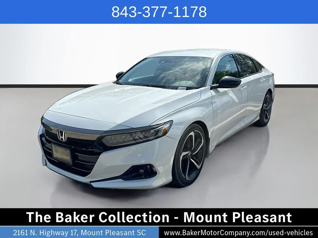 Used 2022 White Honda Sport image 1