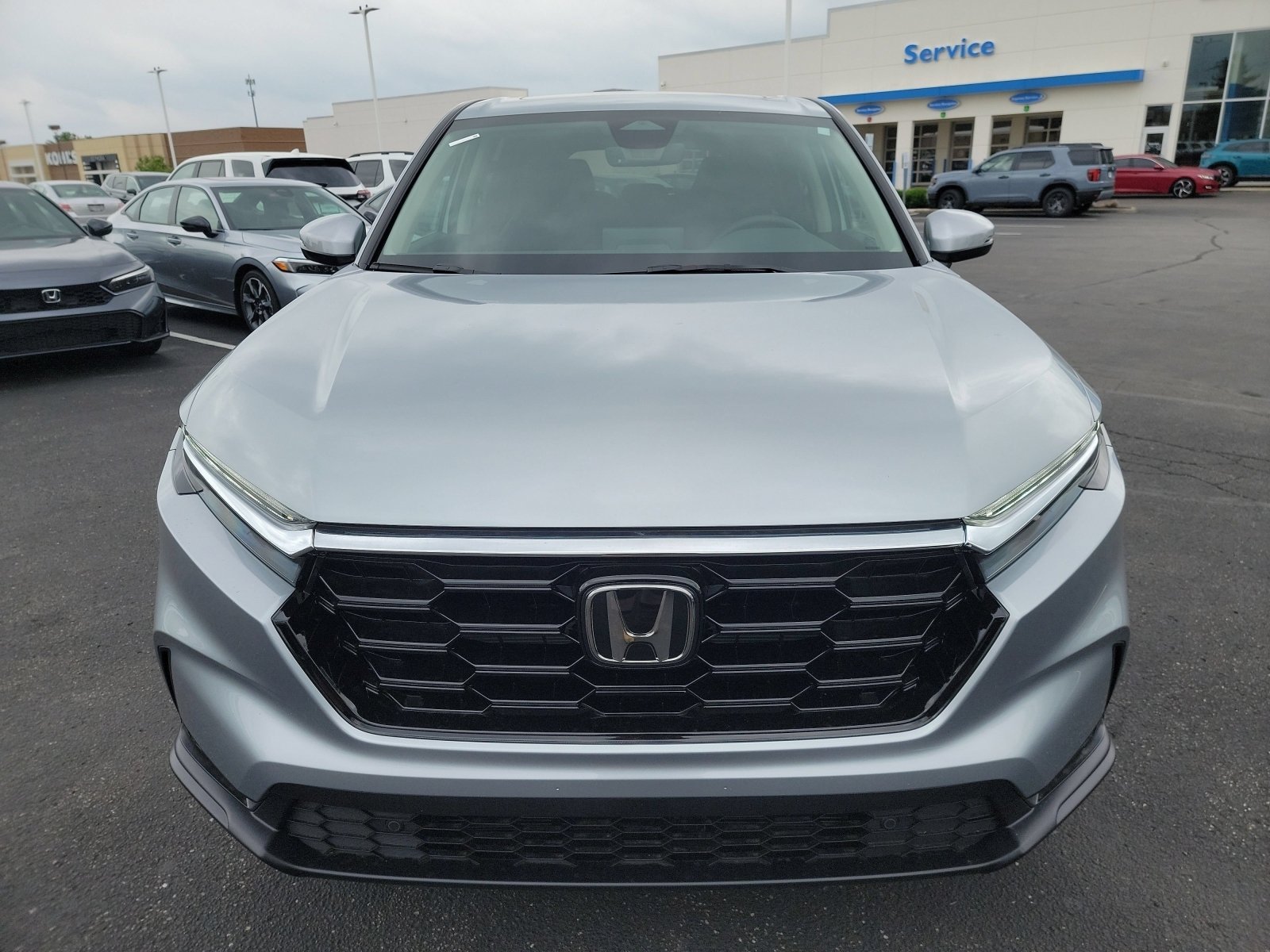 New 2026 Solar Silver Metallic Honda EX-L image 2