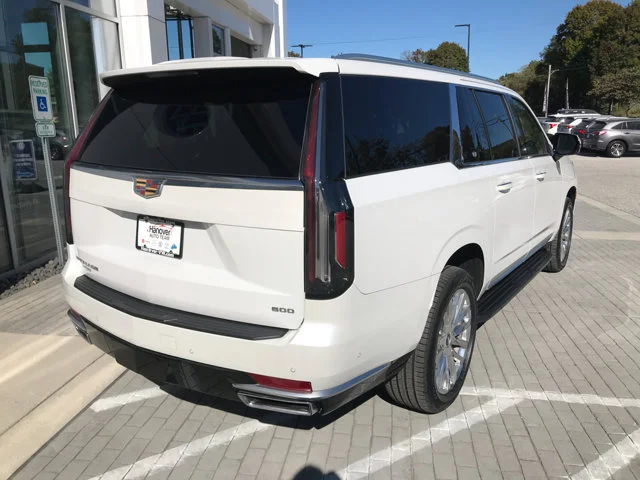 Used 2023 Crystal White Tricoat Cadillac 4WD Premium Luxury image 8