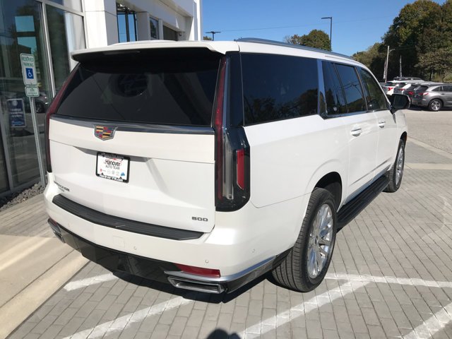 Used 2023 Crystal White Tricoat Cadillac 4WD Premium Luxury image 8