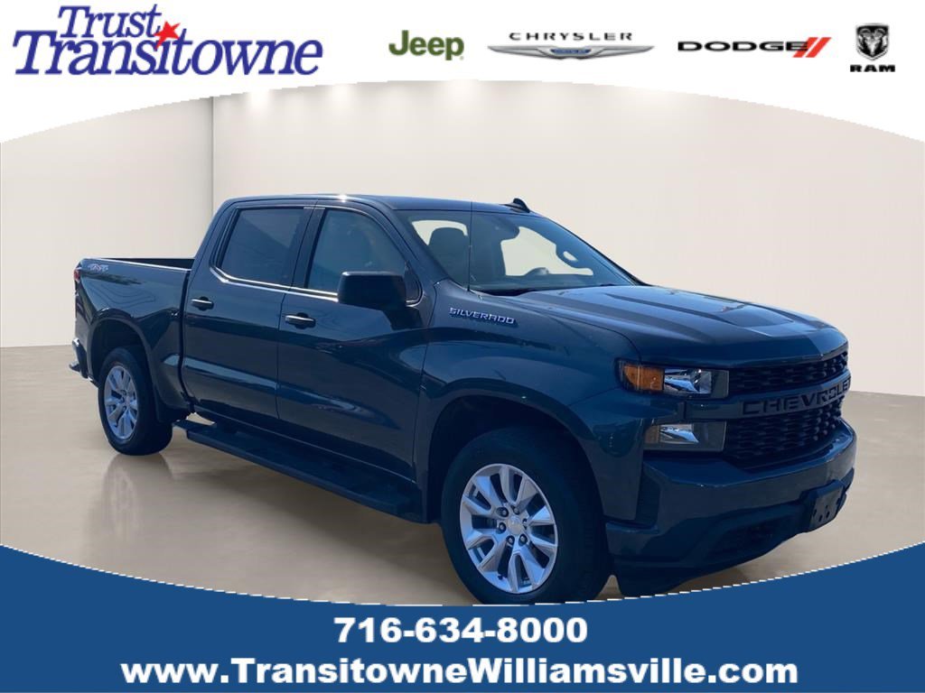Used 2022 Shadow Gray Metallic Chevrolet Custom image 1