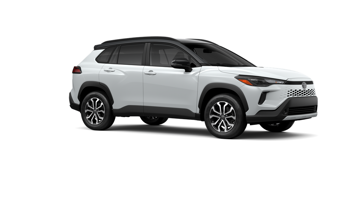 New 2026 Wind Chill Pearl with Jet Black roof Toyota Hybrid SE image 22