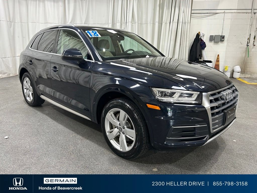 Used 2018 Audi Q5 Premium Plus with VIN WA1BNAFY1J2244141 for sale in Beavercreek, OH