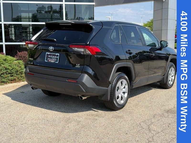 Certified Used 2025 Midnight Black Metallic Toyota LE image 3