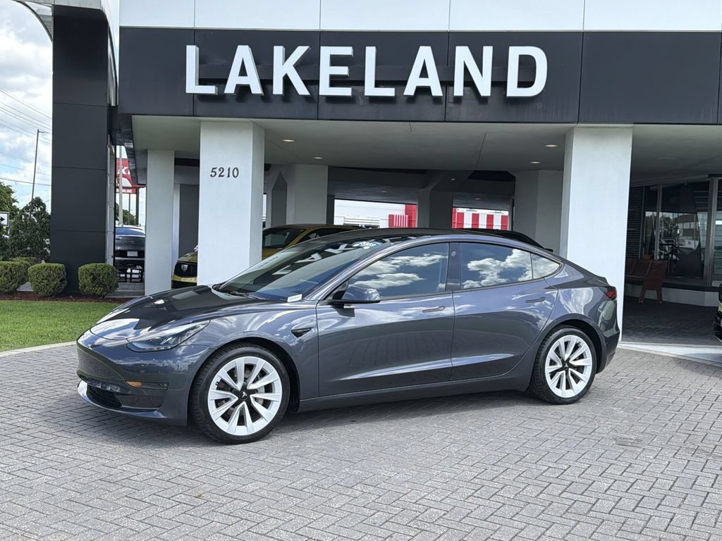 Used 2023 Tesla Model 3 Long Range with VIN 5YJ3E1EB9PF636233 for sale in Lakeland, FL