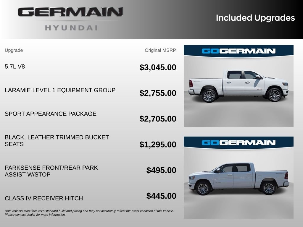 Used 2023 White Ram Laramie image 35