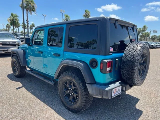 Used 2019 Blue Jeep Unlimited Sport S image 5