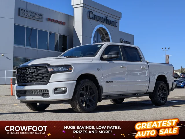 2026 RAM 1500 Sport - - Night Edition - Level 1 Grp - Pano Sunroof - Harman/Kardon Audio & More!