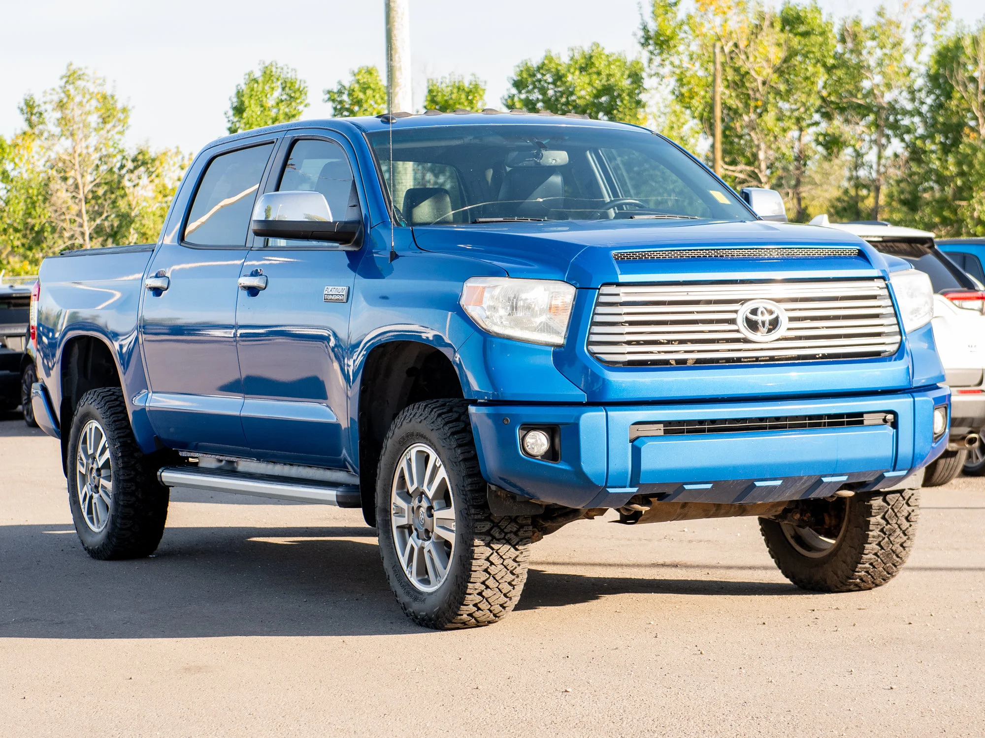 Used 2016 Blue Toyota Platinum* | Crew Max | image 5