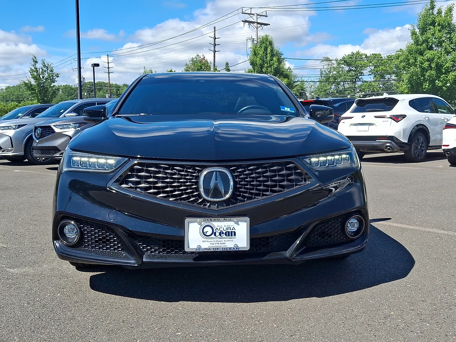 Used 2018 Crystal Black Pearl Acura AWD A-SPEC with Technology Package image 2