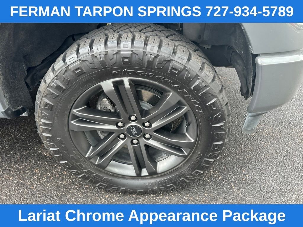 Used 2021 Gray Ford Lariat image 10