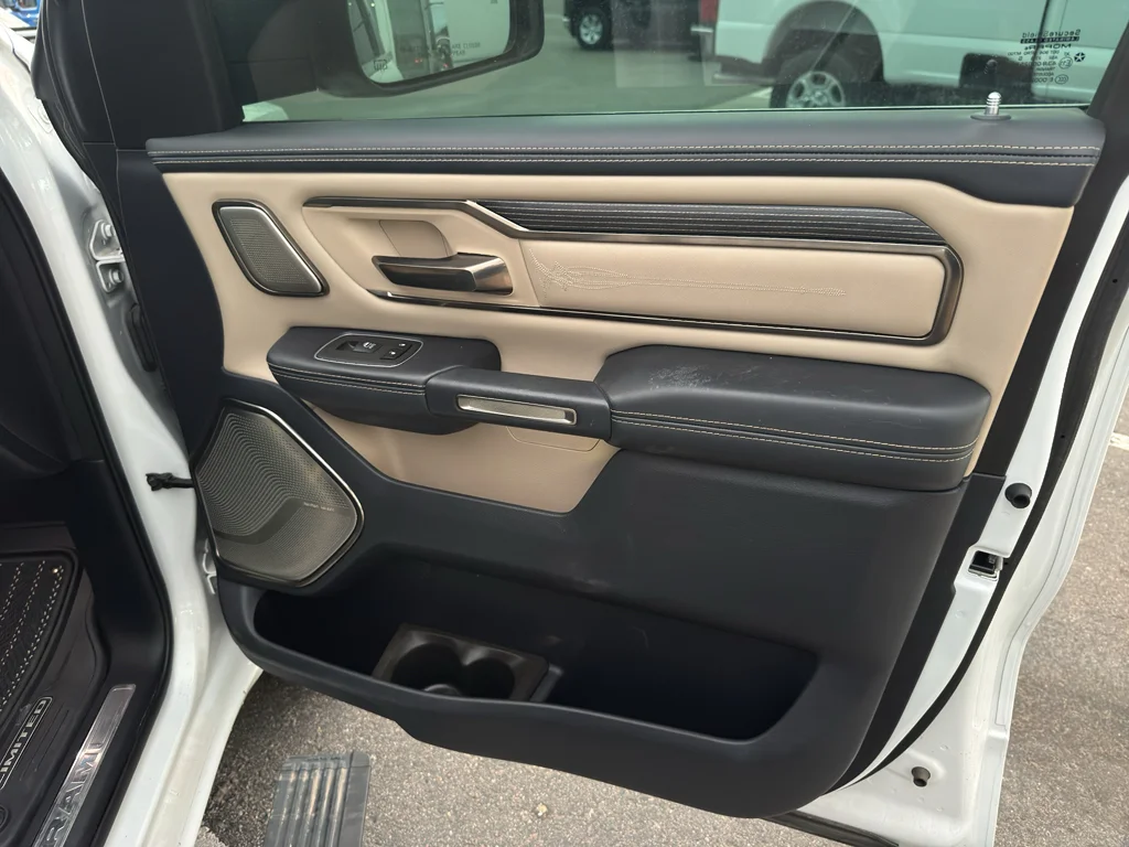 Used 2021 Bright White Clearcoat Ram Limited image 9