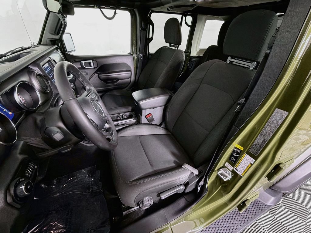 Used 2021 Green Jeep Unlimited Willys image 20