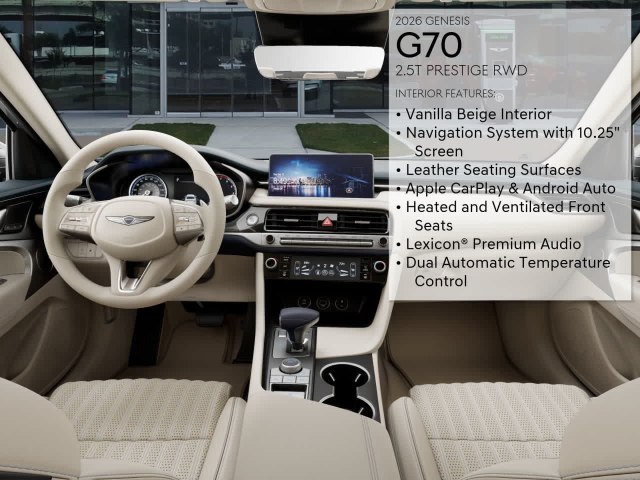 Certified Used 2026 Savile Silver Genesis 2.5T Prestige image 33