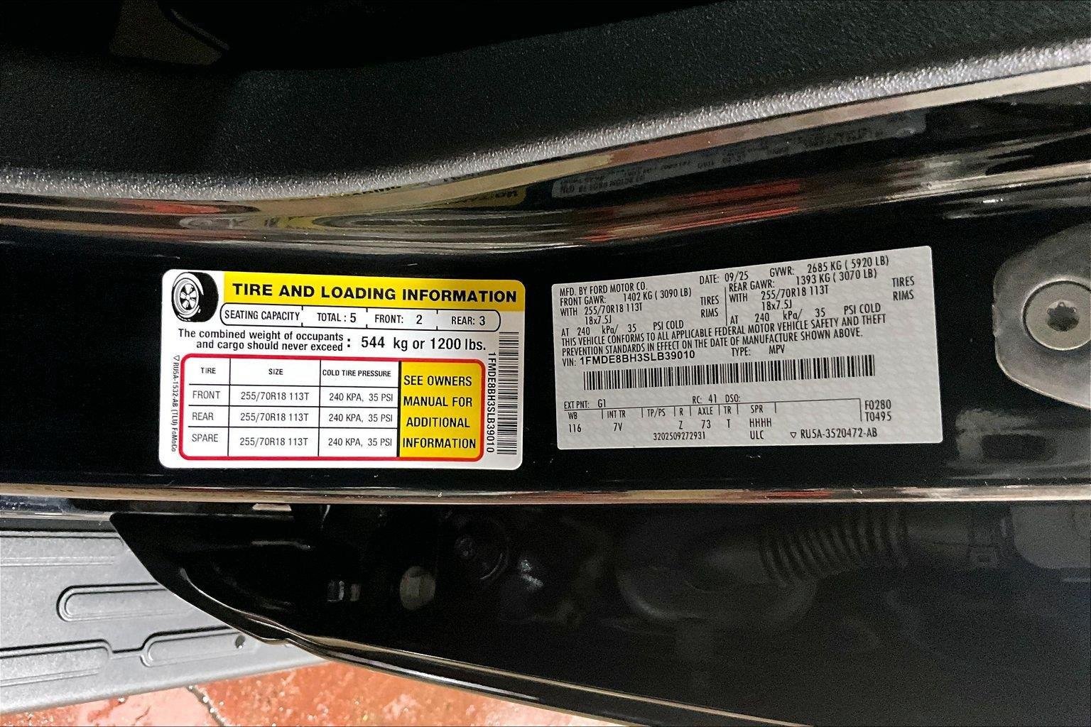 Used 2025 Shadow Black Ford Outer Banks image 35