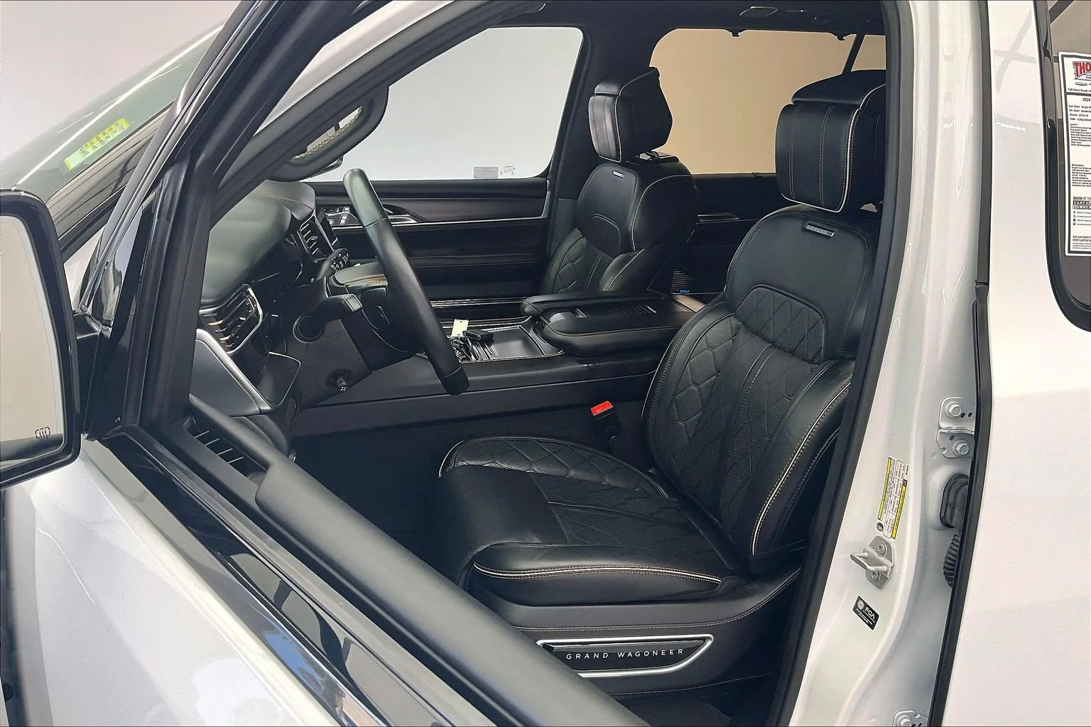 Used 2024 Bright White Clearcoat Jeep Series III image 16