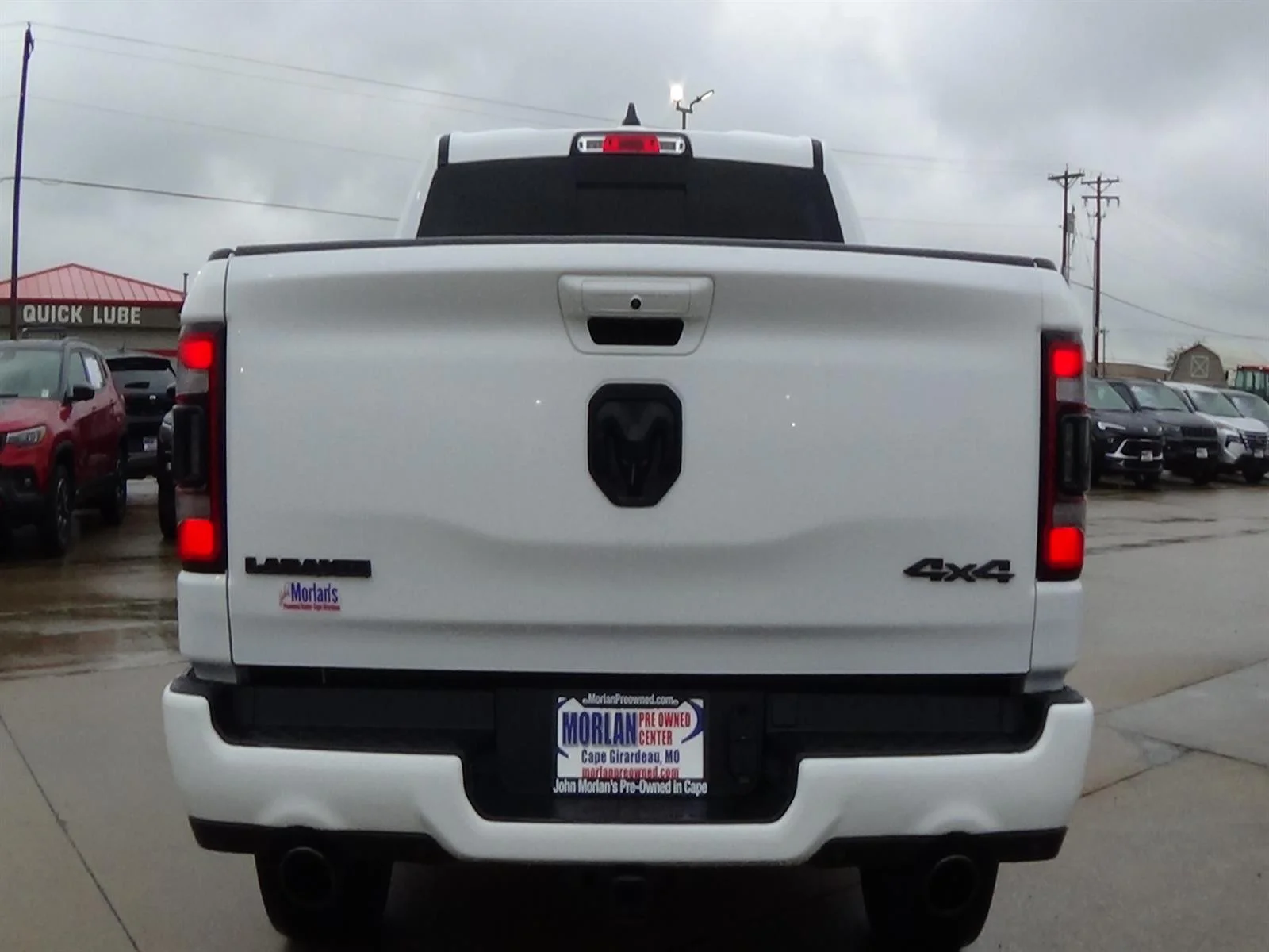 Certified Used 2022 Bright White Clear Coat (pw7) RAM Laramie image 7