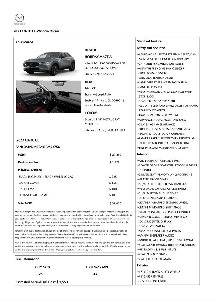 3MVDMBCM3PM547561