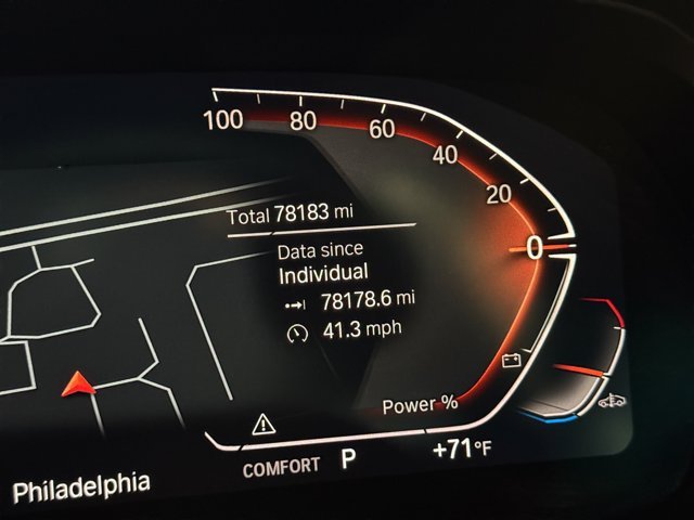Used 2022 Tanzanite Blue II Metallic BMW xDrive40i image 11