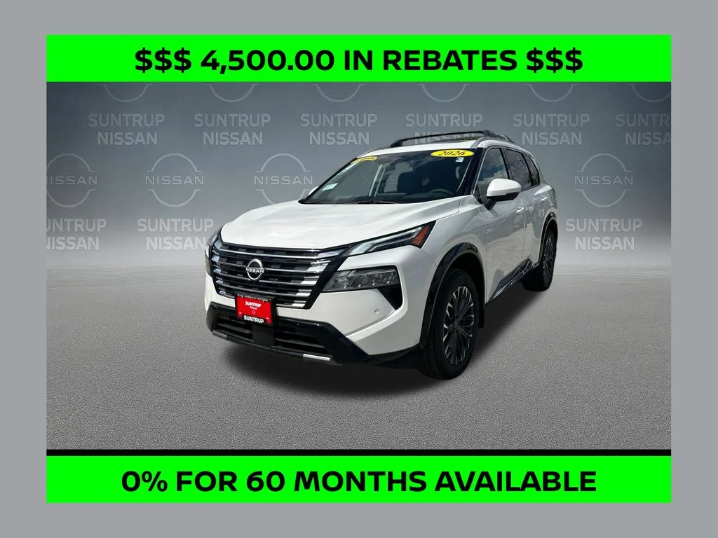 New 2026 White Nissan Platinum image 1