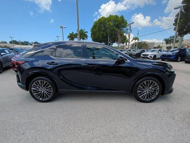 Certified Used 2024 Blue Lexus 350 Luxury image 3