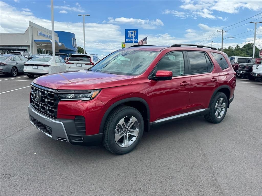 New 2026 Radiant Red Metallic II Honda EX-L image 1