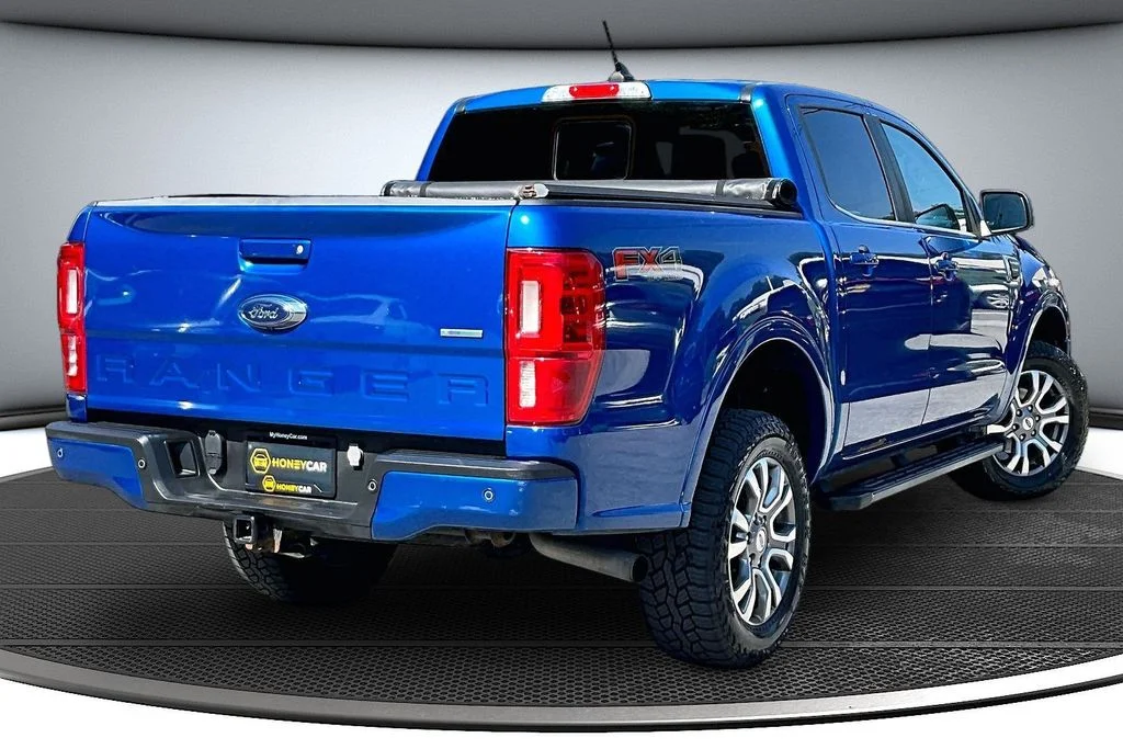 Certified Used 2019 Blue Ford Lariat image 6