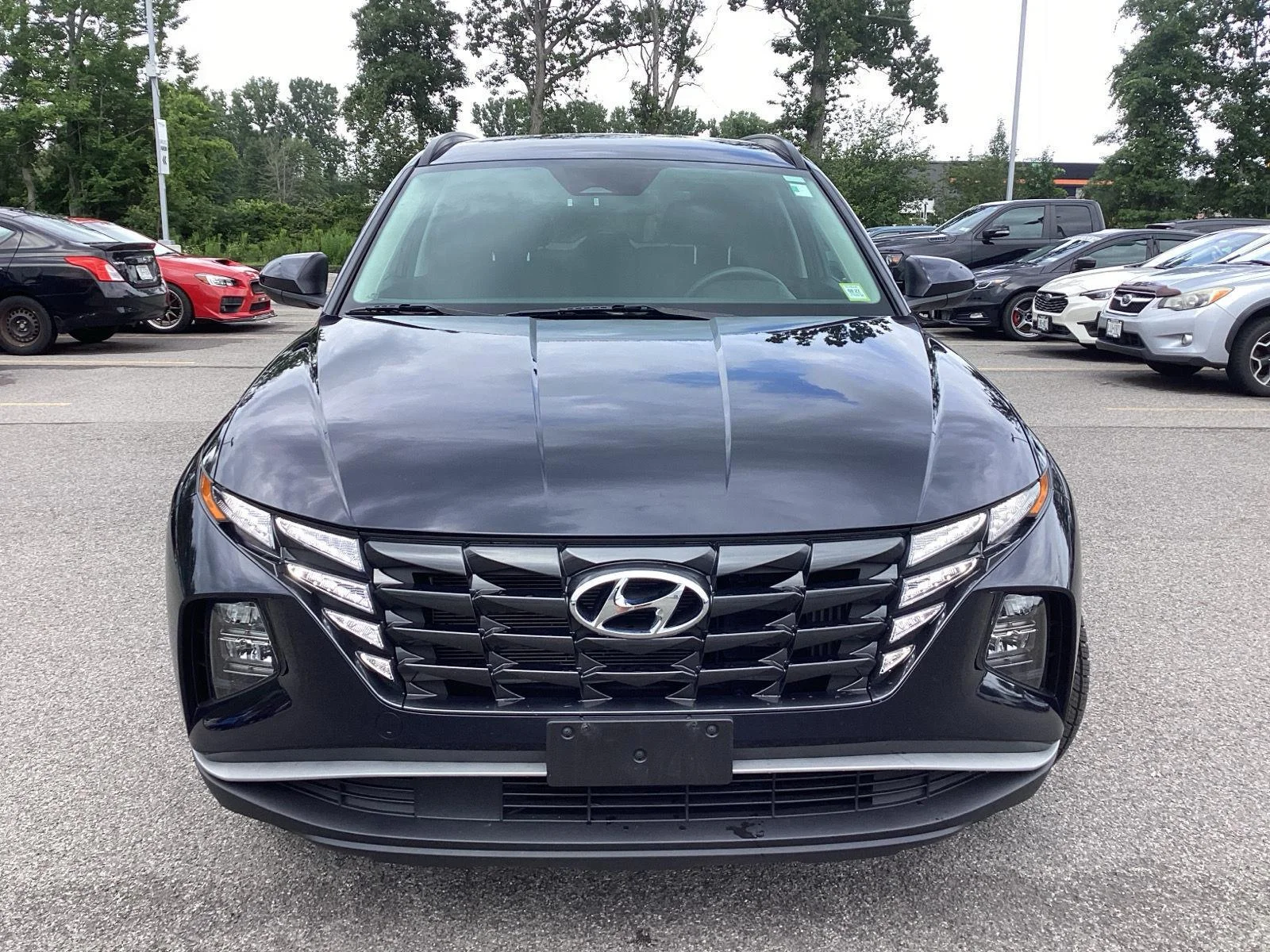 Used 2024 Deep Sea Hyundai Blue image 2