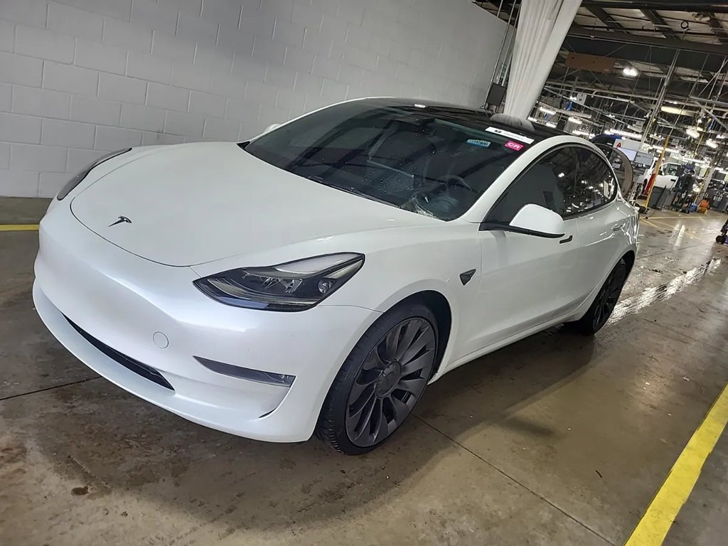 Used 2023 Tesla Model 3 Performance with VIN 5YJ3E1EC7PF512860 for sale in Champaign, IL