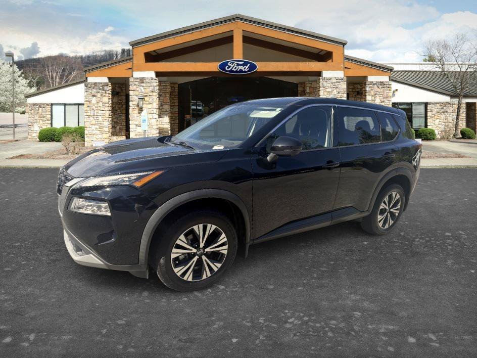 Used 2021 Black Nissan SV image 1