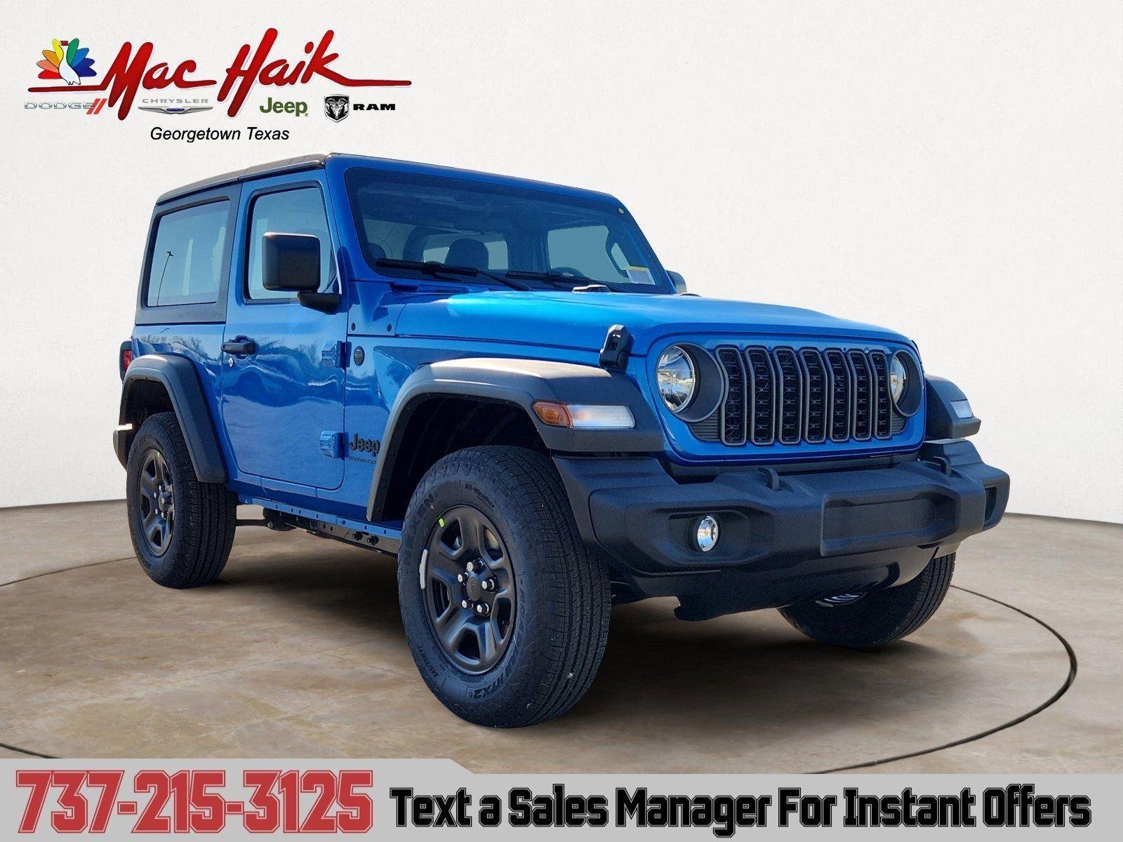 New 2026 Hydro Blue Pearl-Coat Exterior Paint Jeep Sport image 7