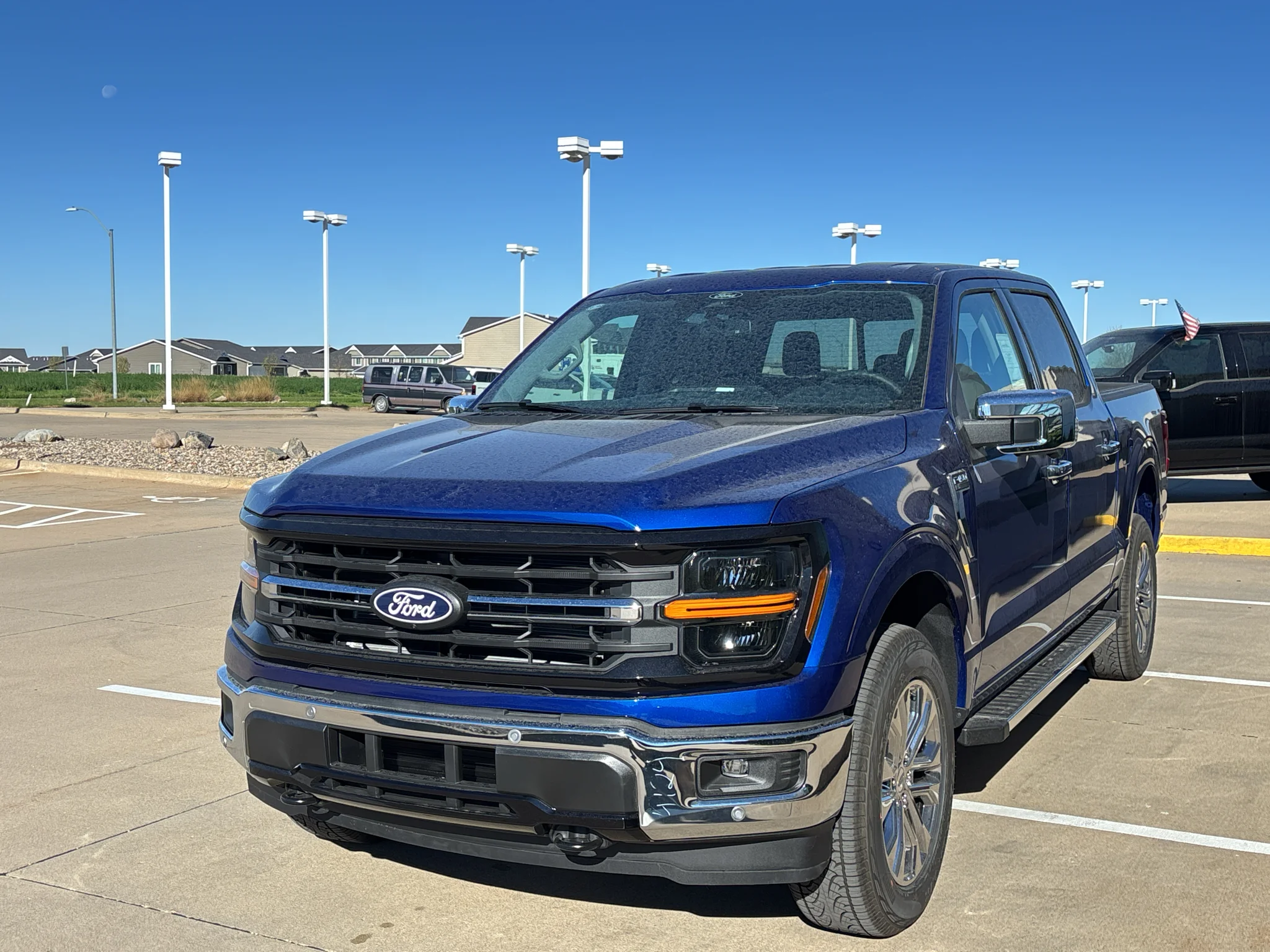 New 2026 Argon Blue Metallic Ford XLT image 3