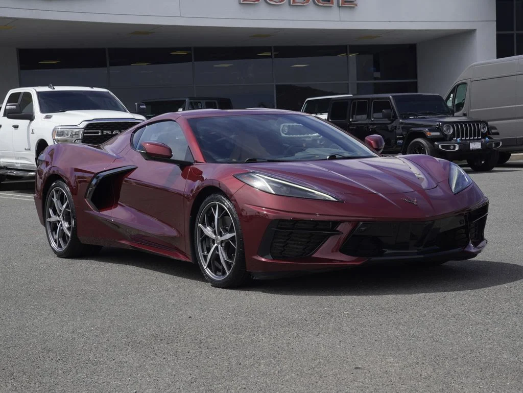 Certified Used 2020 Red Chevrolet Stingray image 1