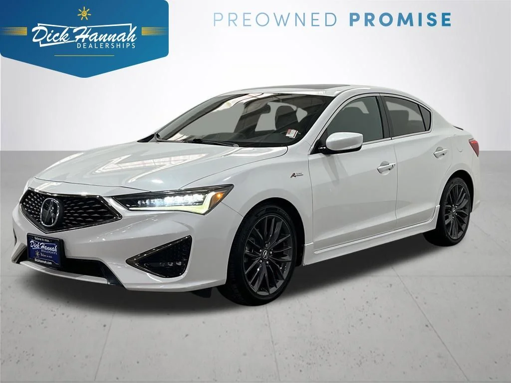 Used 2019 White Acura Technology & A-Spec Packages image 1