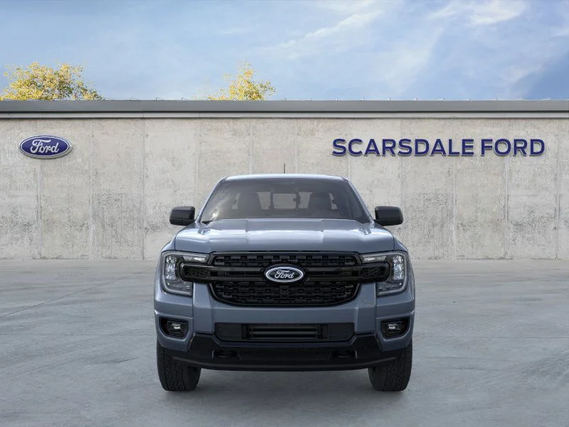 New 2025 Azure Gray Metallic Tri-coat Ford XLT image 6