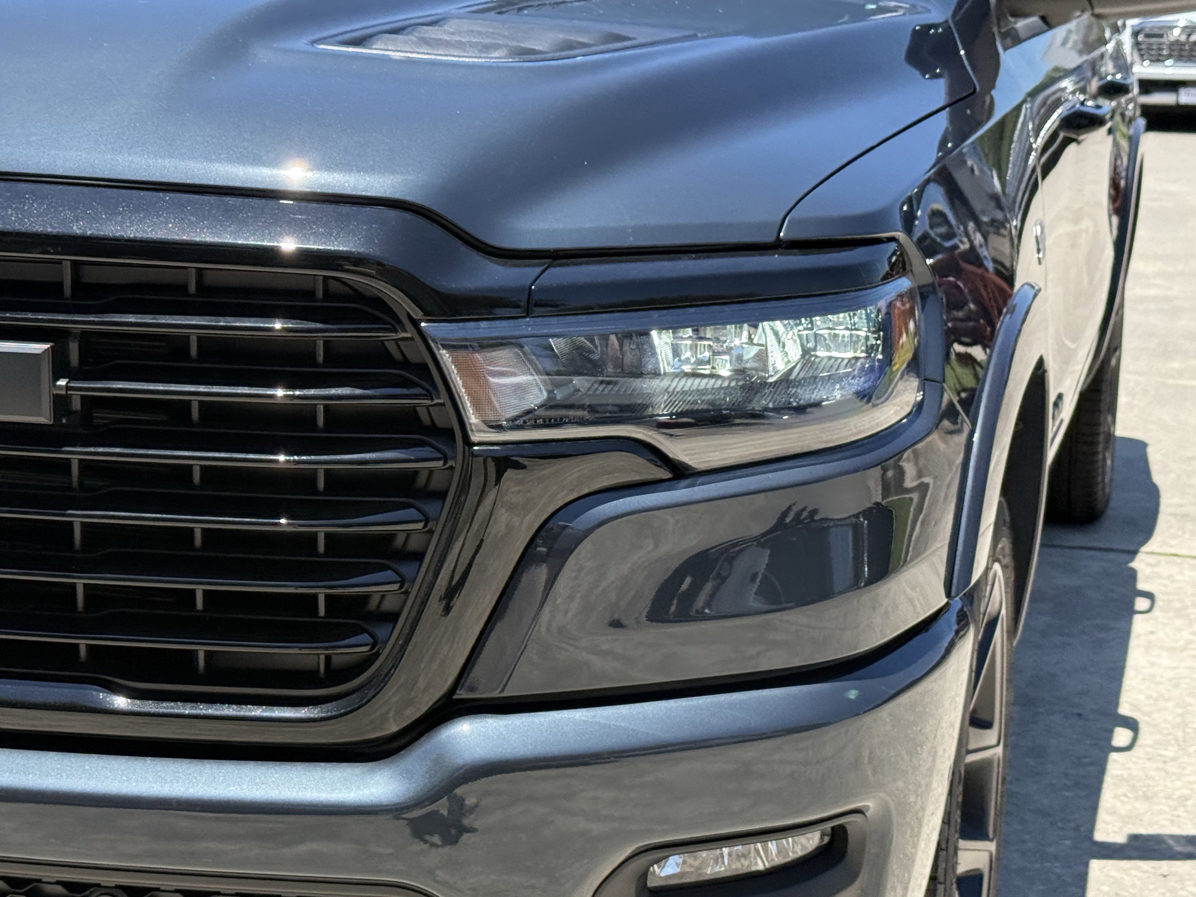 New 2026 Forged Blue Metallic Exterior Paint RAM Laramie image 7