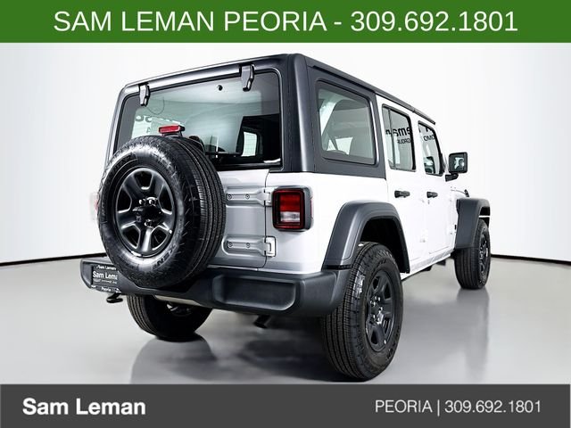 New 2026 Bright White Clearcoat Jeep Sport image 7