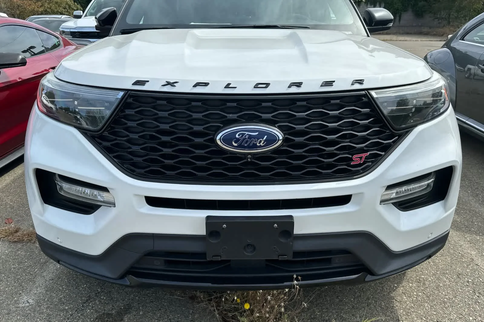 Used 2020 Star White Metallic Tri-Coat Ford ST image 9