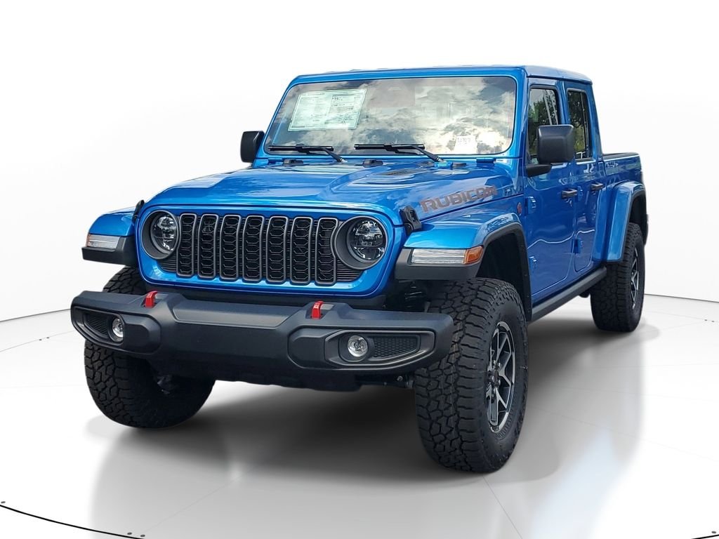 New 2026 Hydro Blue Pearl-Coat Exterior Paint Jeep Rubicon image 1