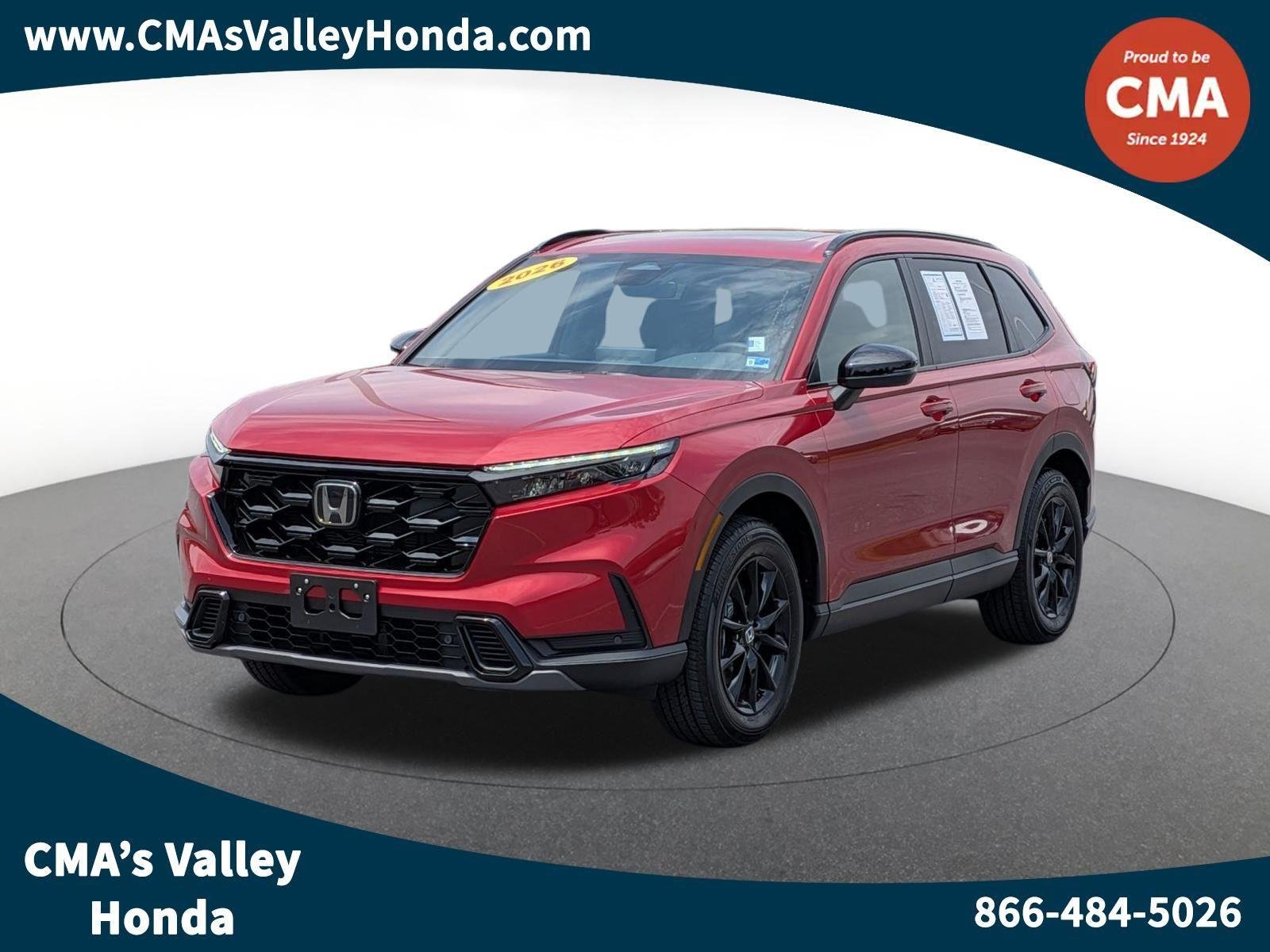 Used 2026 Radiant Red Metallic Honda Sport-L image 1