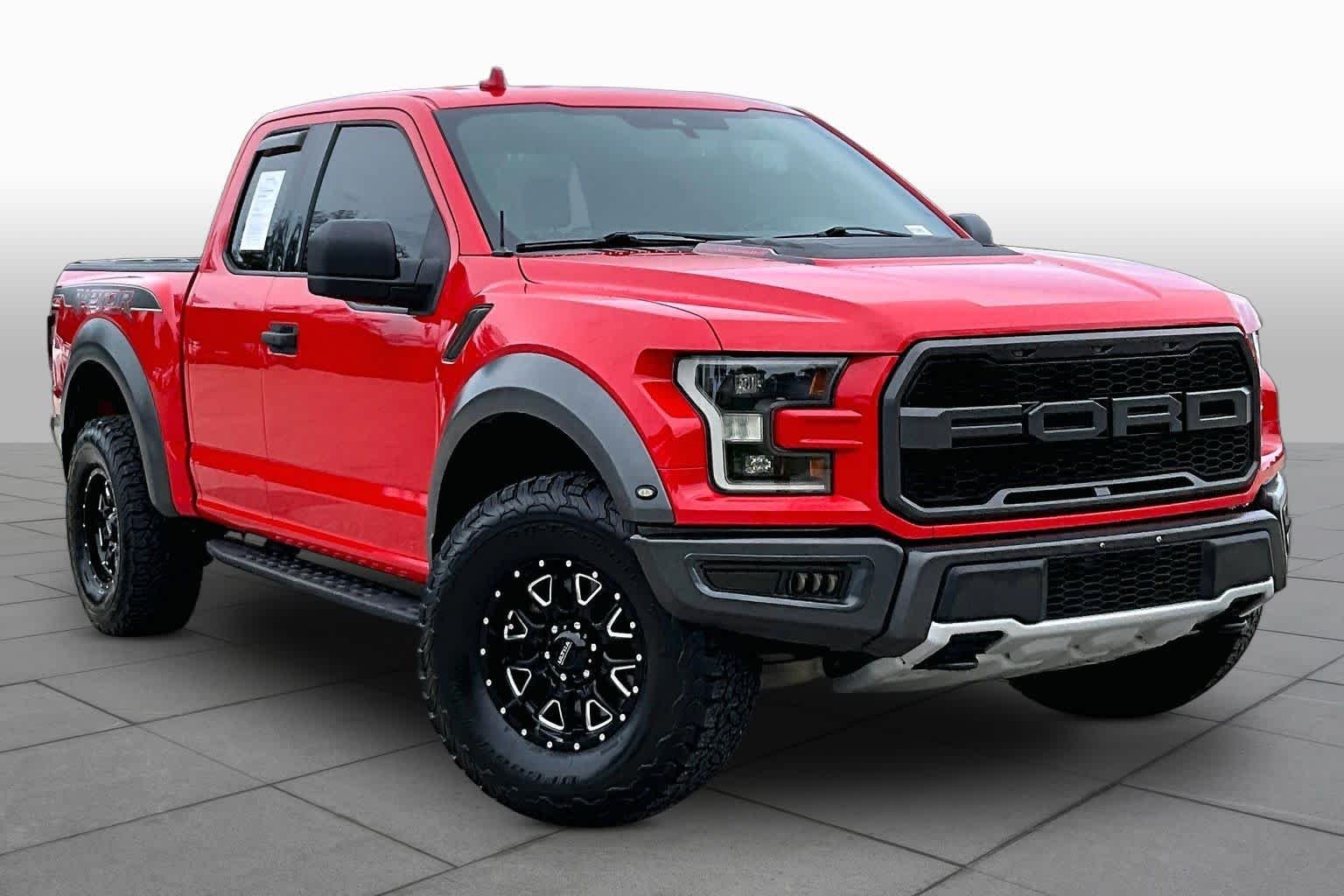 Used 2019 Race Red Ford Raptor image 3