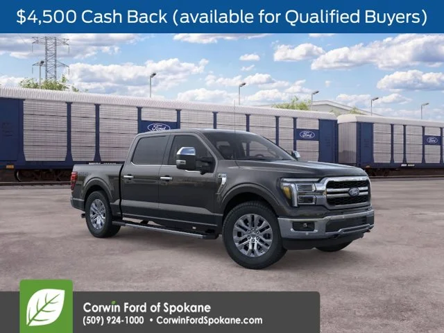New 2026 Black Ford Lariat image 1