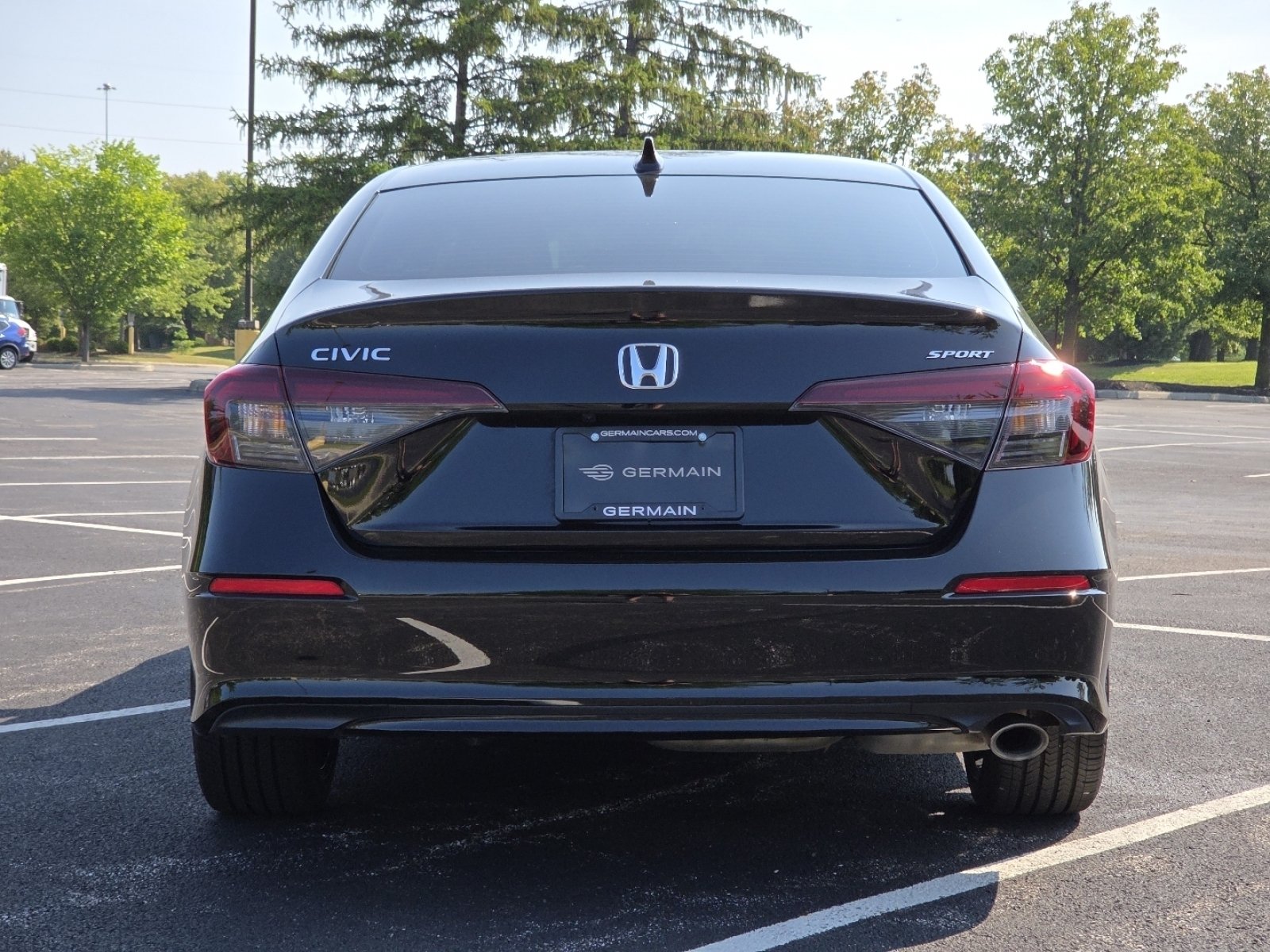 Certified Used 2025 Crystal Black Pearl Honda Sport image 20